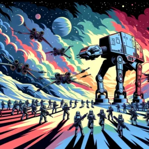 Scene illustration from the movie Star Wars: The Empire Strikes Back addressing the question: What principle allows Cloud ...