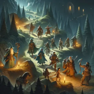 Scene illustration from the movie The Fellowship of the Ring addressing the question: What did the wine at Elrond’s counci...