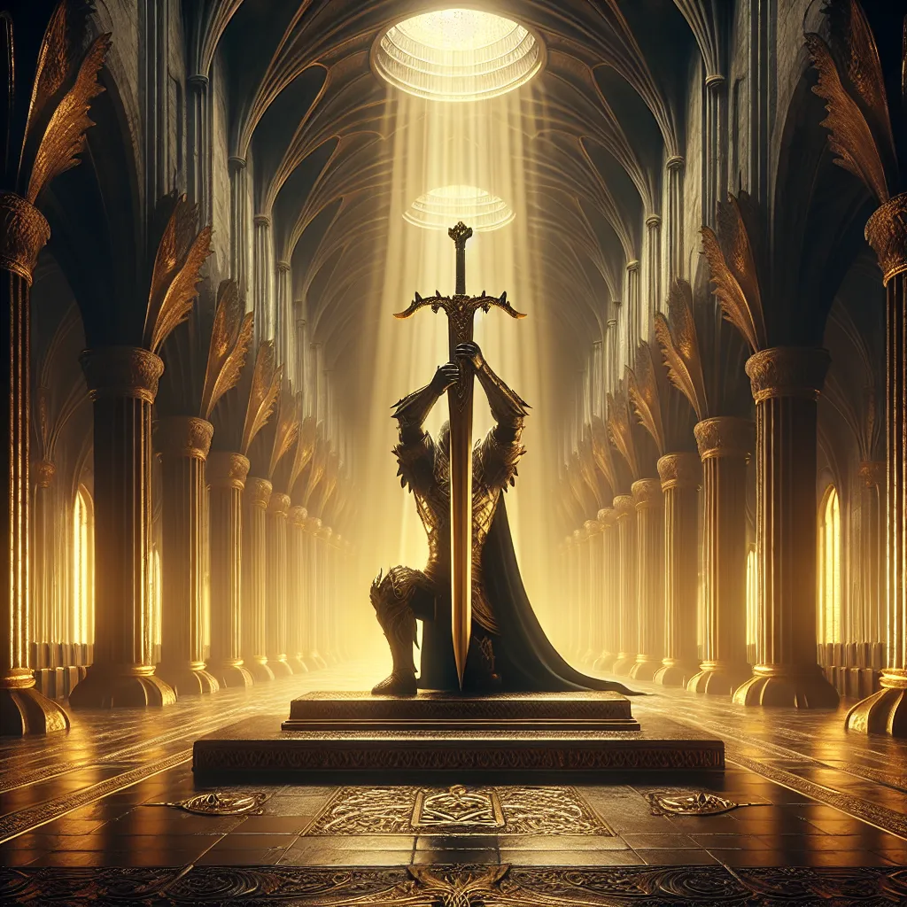 Scene illustration from the movie The Return of the King addressing the question: How was Aragorn’s sword Andúril magicall...