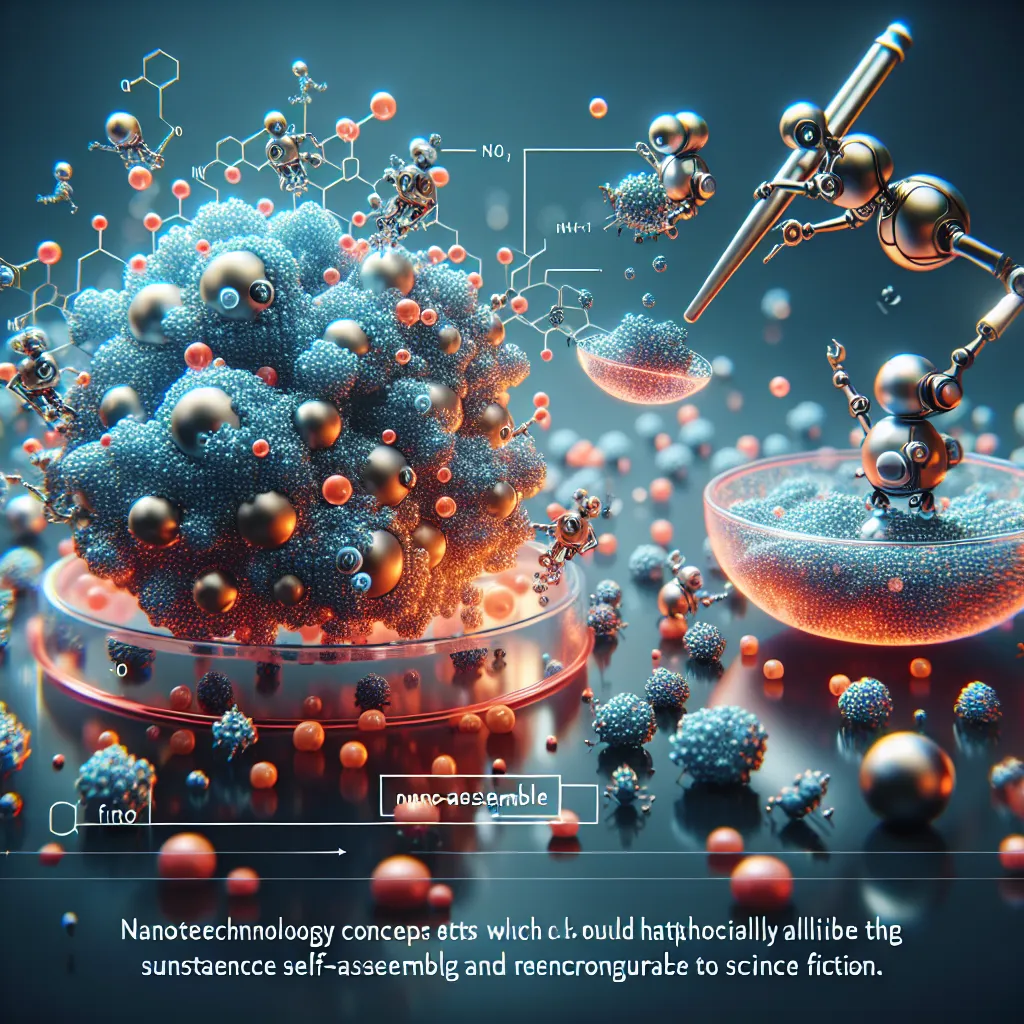 Scientific illustration related to Terminator addressing the question: What nanotechnology enabled the T-800’s liquid metal?