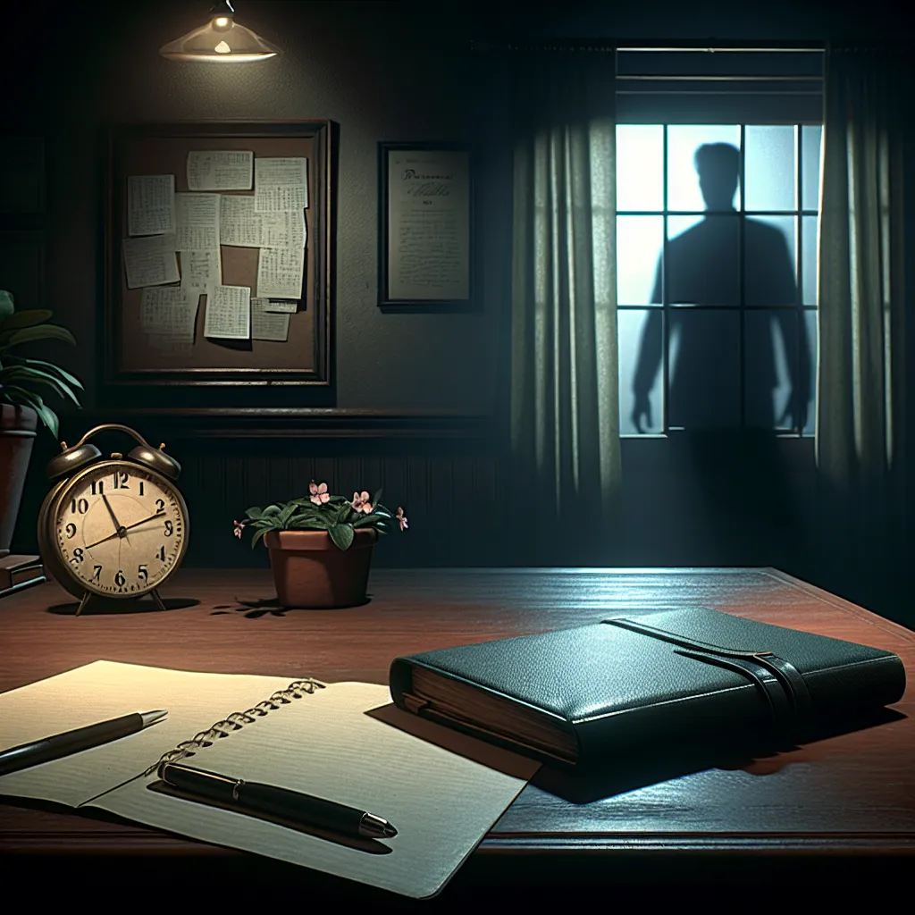 Scene illustration from the movie Gone Girl addressing the question: How was Amy’s diary forged so convincingly?