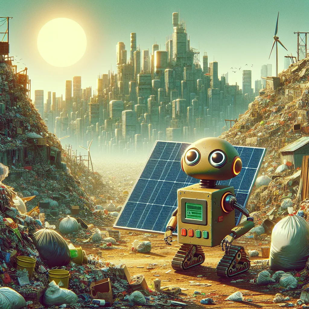 Scene illustration from the movie WALL-E addressing the question: How did WALL-E’s solar panels charge him?