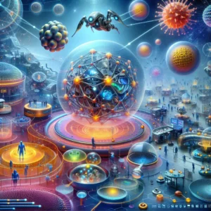 Scientific illustration related to Man of Steel addressing the question: How did the Kryptonian suit’s nanotechnology func...