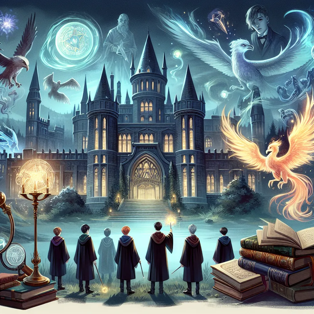Scene illustration from the movie Harry Potter and the Order of the Phoenix addressing the question: What magic powered th...
