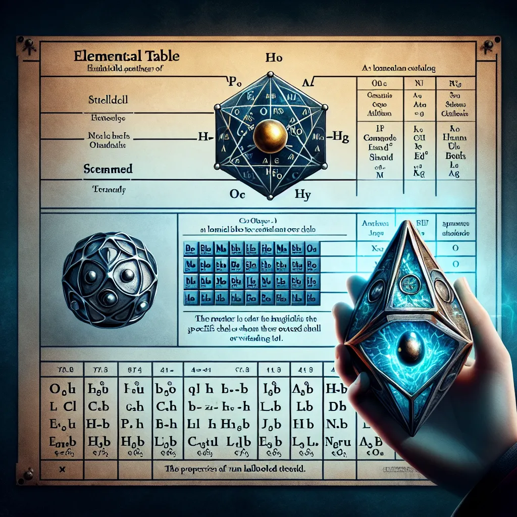 Scientific illustration related to Harry Potter and the Deathly Hallows addressing the question: What metal was used for t...