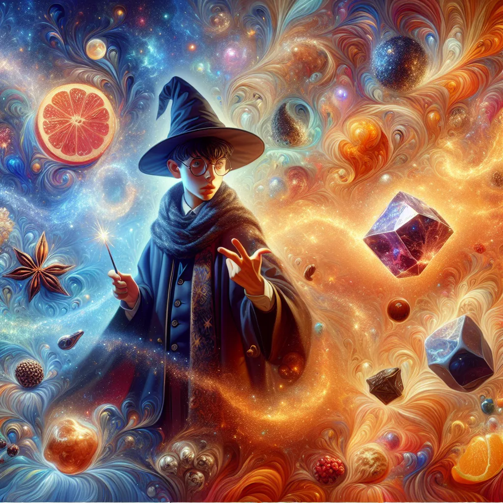 Scene illustration from the movie Harry Potter and the Sorcerer’s Stone addressing the question: What flavor was Dumbledor...