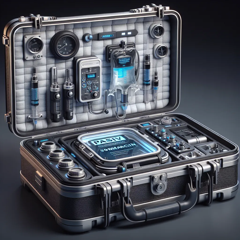Scientific illustration related to Inception addressing the question: What material was the PASIV device’s briefcase made of?