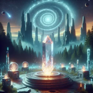 Scene illustration from the movie Star Wars: Rogue One addressing the question: What crystal powered the Death Star’s supe...
