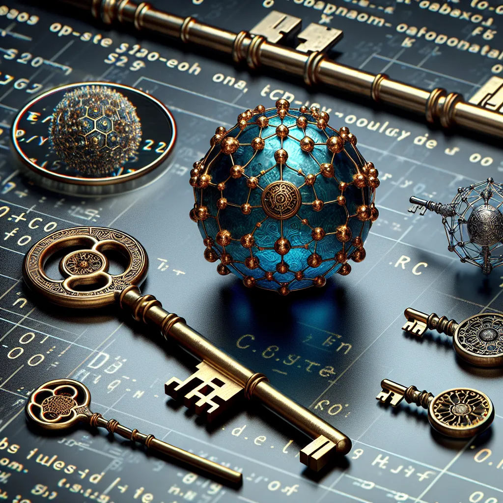 Scientific illustration related to The Matrix Reloaded addressing the question: What material was the Keymaker’s keys made...
