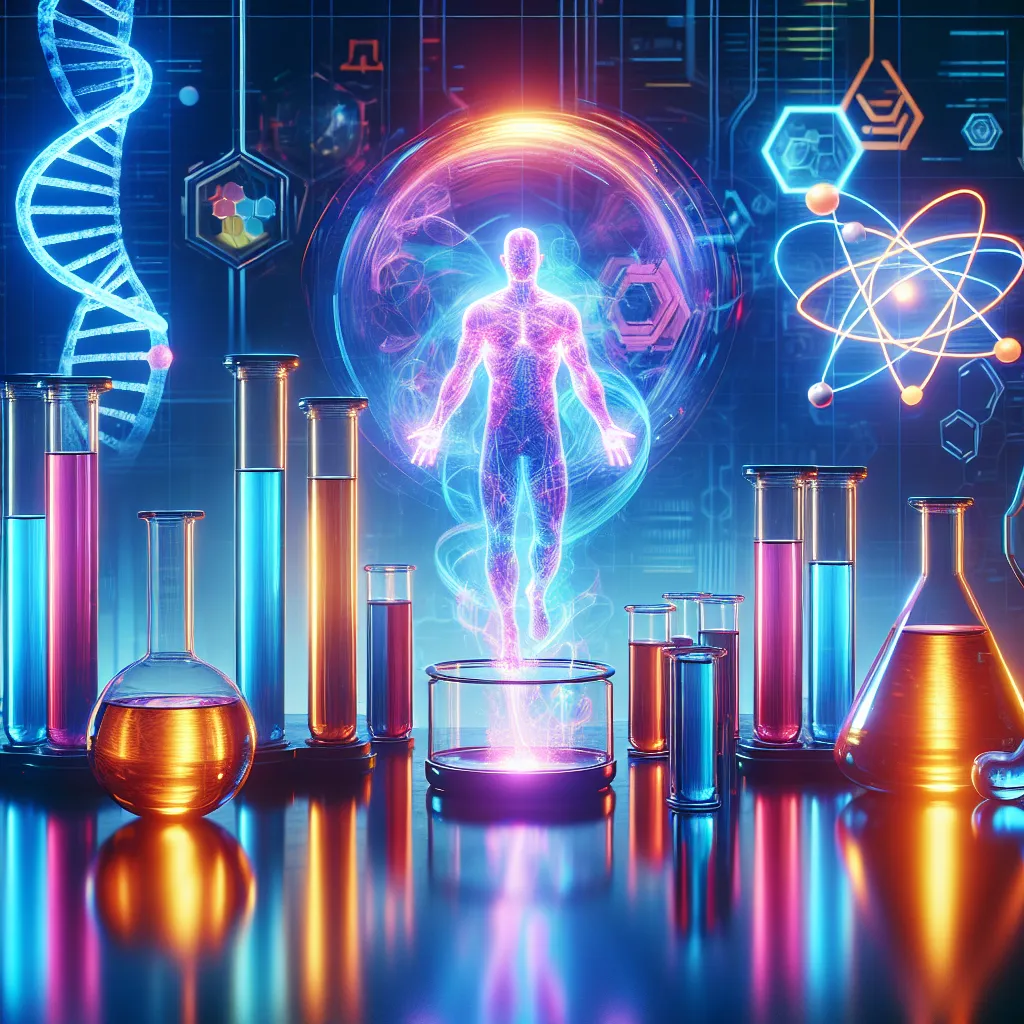 Scene illustration from the movie X-Men addressing the question: What chemical enhanced Mystique’s shape-shifting?