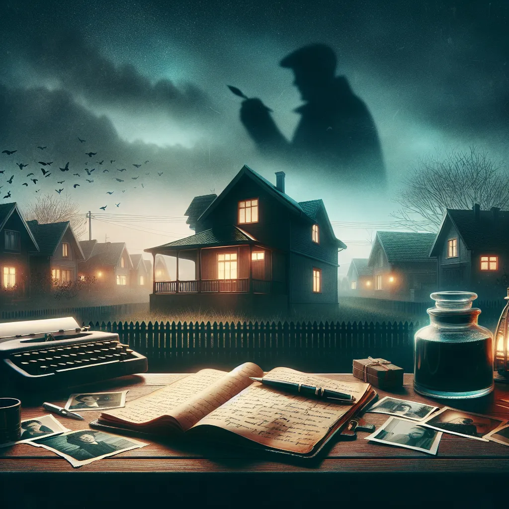Scene illustration from the movie Gone Girl addressing the question: What ink was used for Amy’s forged diary?