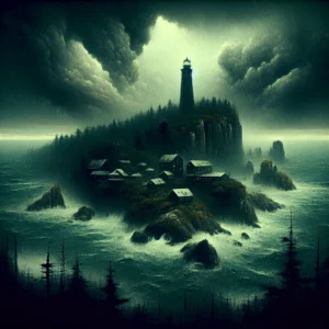 Scene illustration from the movie Shutter Island addressing the question: What paint was used for the asylum’s walls?