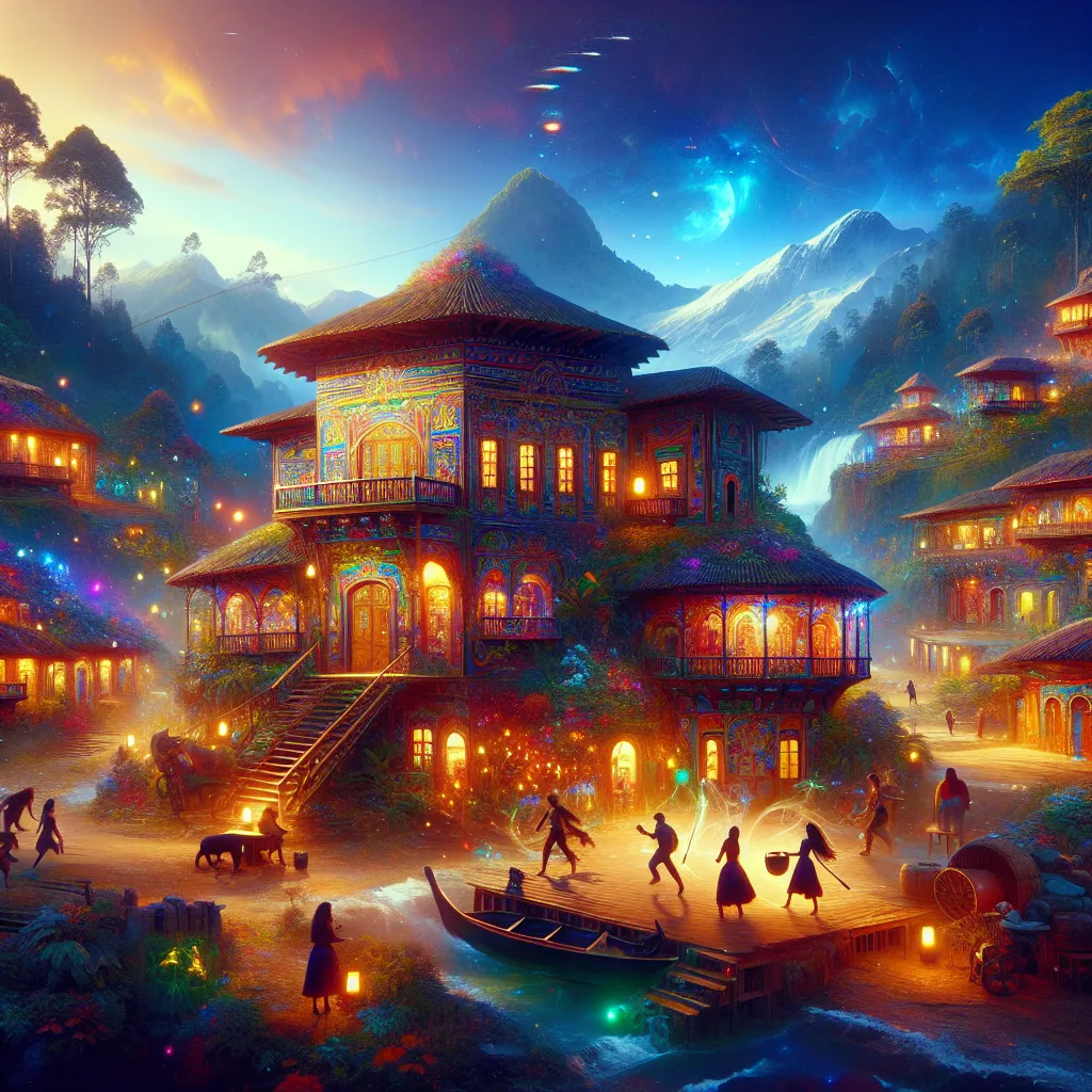 Scene illustration from the movie Encanto addressing the question: What wax was used for the Madrigal family’s candle?