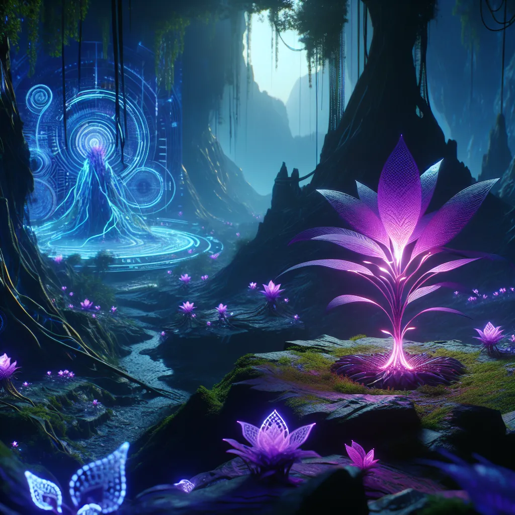 Scene illustration from the movie Black Panther addressing the question: What plant was the Heart-Shaped Herb derived from?
