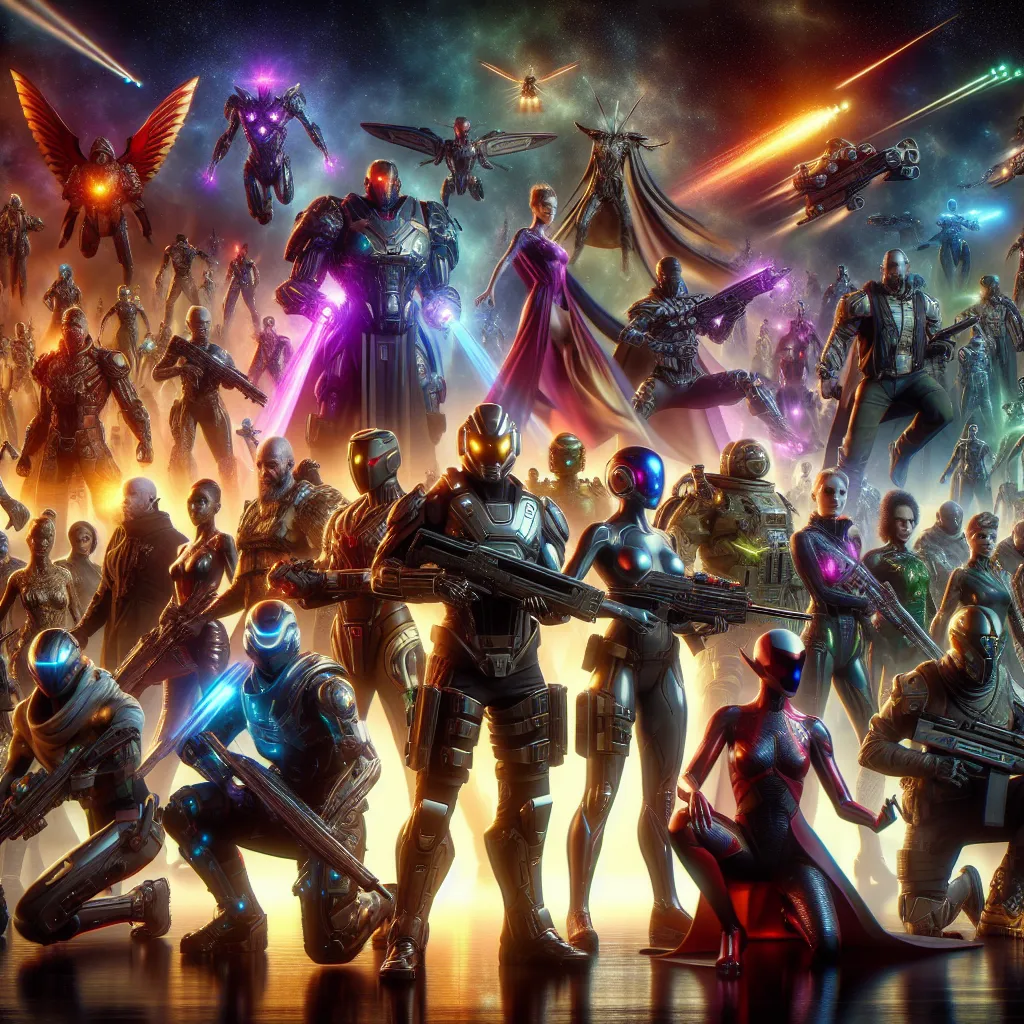 Scene illustration from the movie Avengers: Infinity War addressing the question: What tech allowed the Outriders’ ships t...