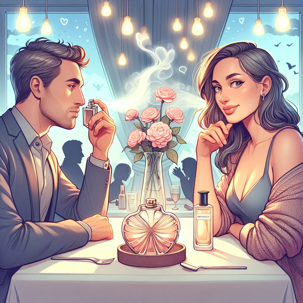 Relationship advice image: How does a partner’s perfume chemically manipulate your emotions during a first date?