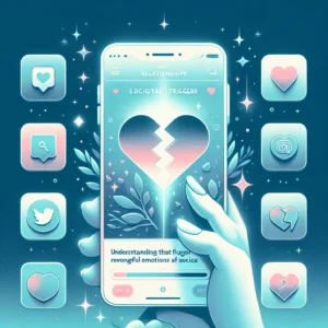 Relationship advice image: What digital triggers fuel revengeful emotions on social media after a breakup?