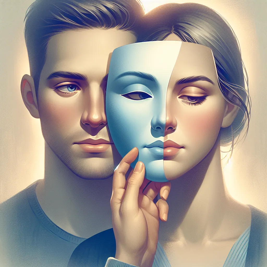 Relationship advice image: What motivates a partner to project a fake persona in the early stages of dating?