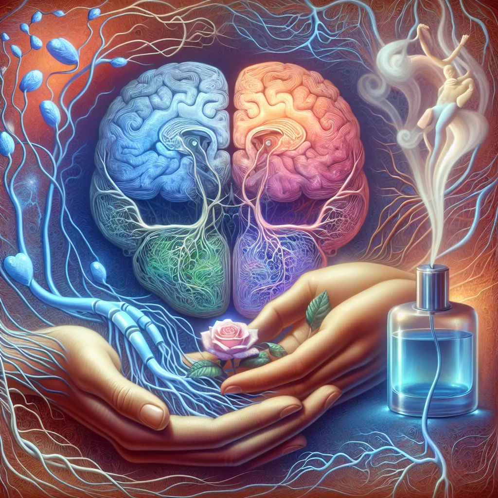 Relationship advice image: What neural mechanism makes a partner’s scent trigger vivid romantic memories?