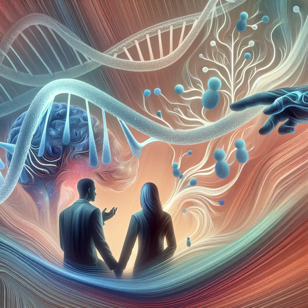 Relationship advice image: What neuroscientific evidence links a tendency to cheat with genetic factors?