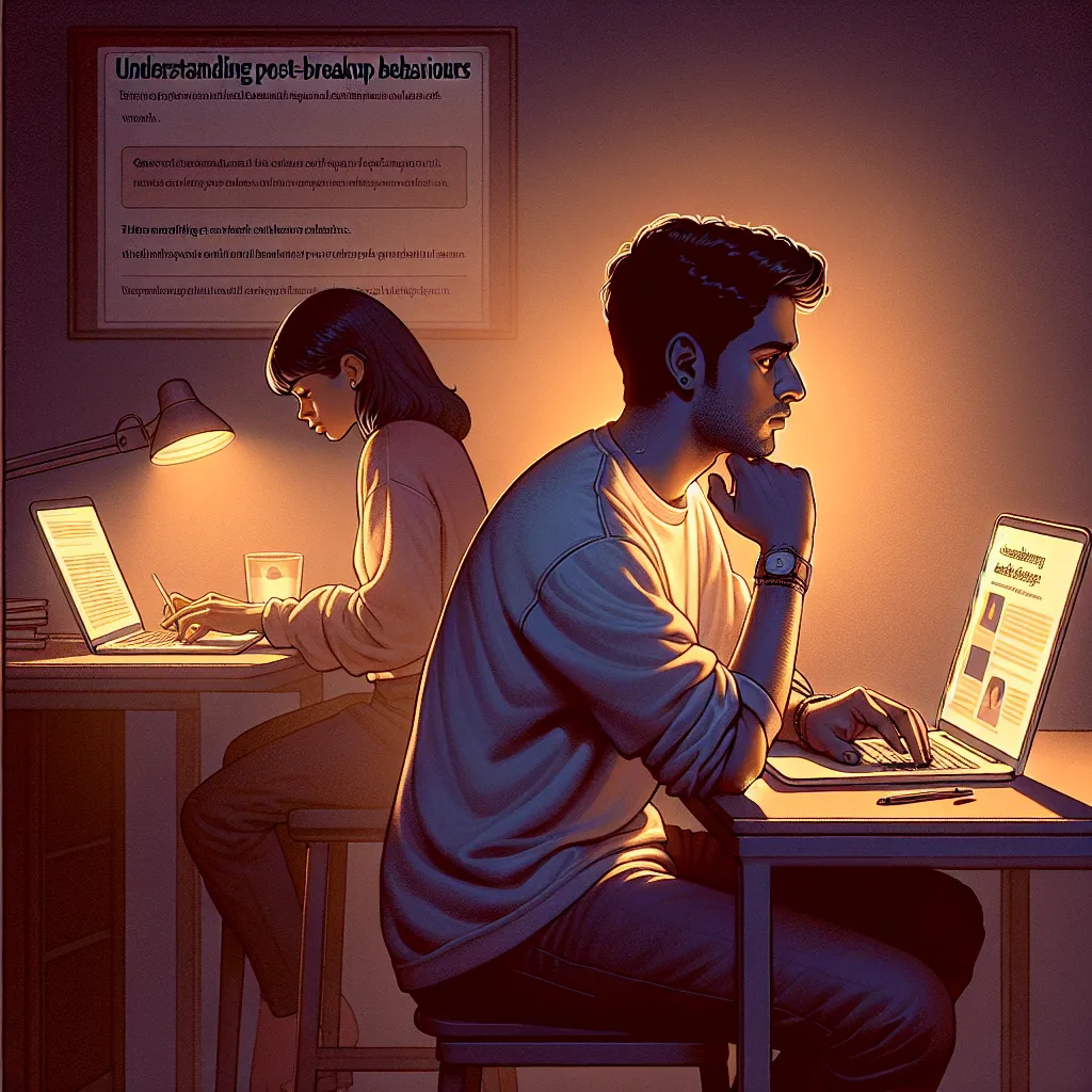 Relationship advice image: What psychological addiction drives someone to monitor an ex’s social media post-breakup?