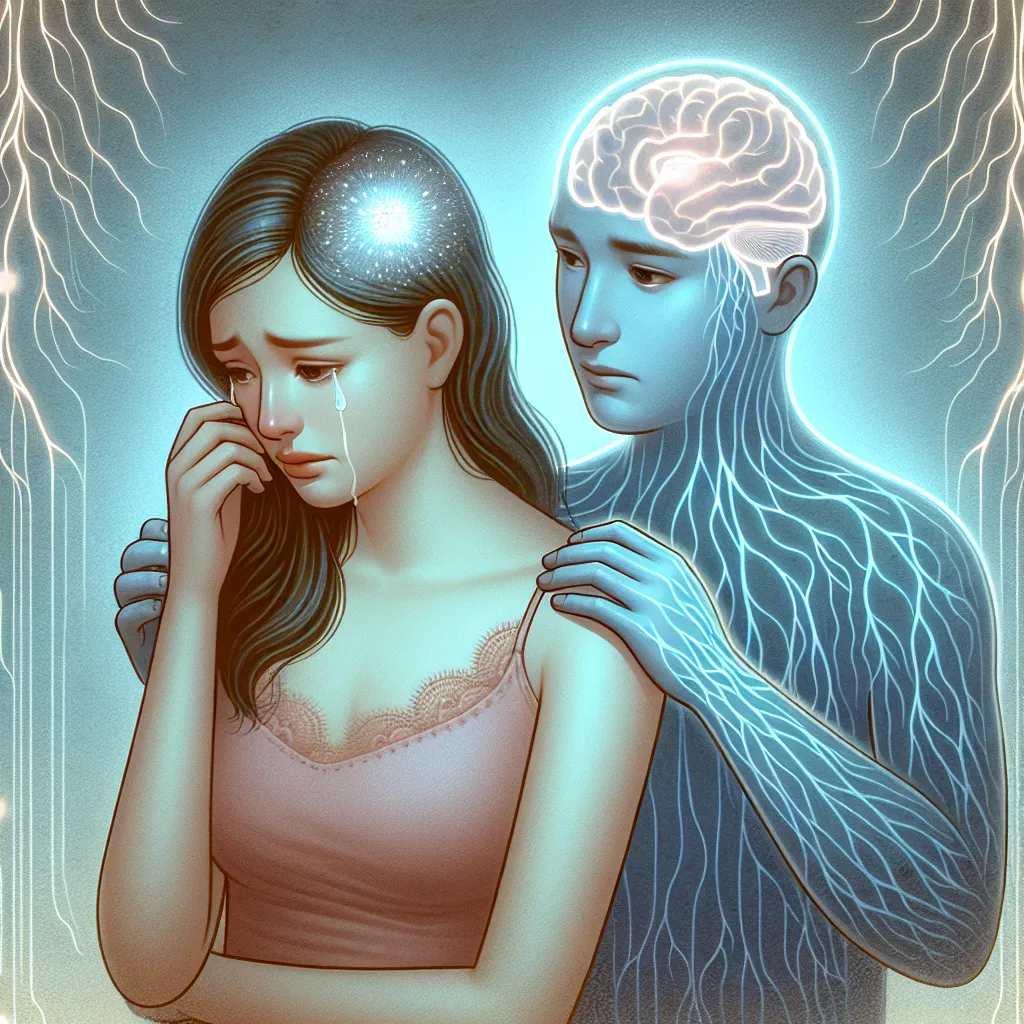 Relationship advice image: What psychological trick do a partner’s fake tears use to exploit the brain’s empathy circuits?