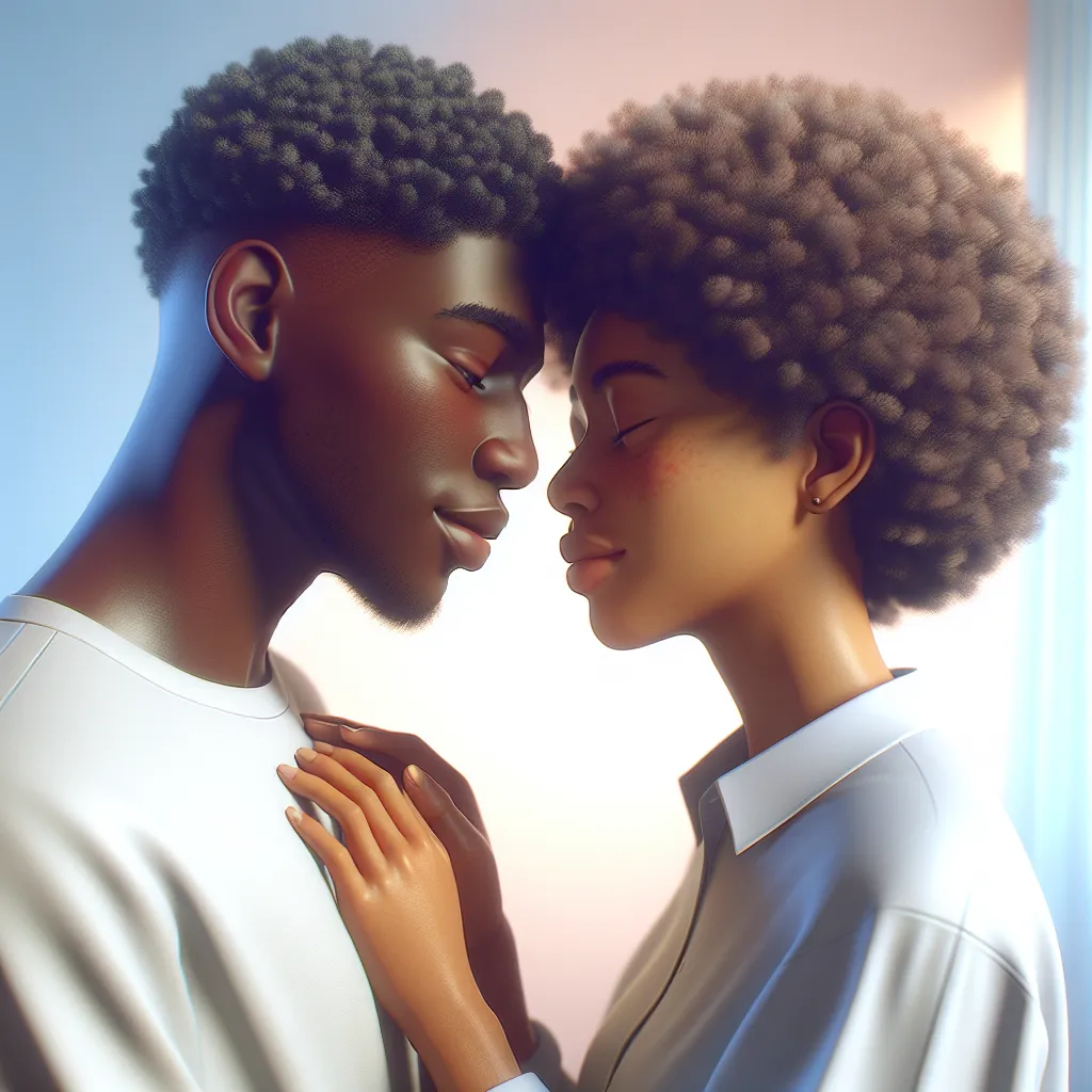 Relationship advice image: What subtle partner behaviors maximize oxytocin release during a first kiss?